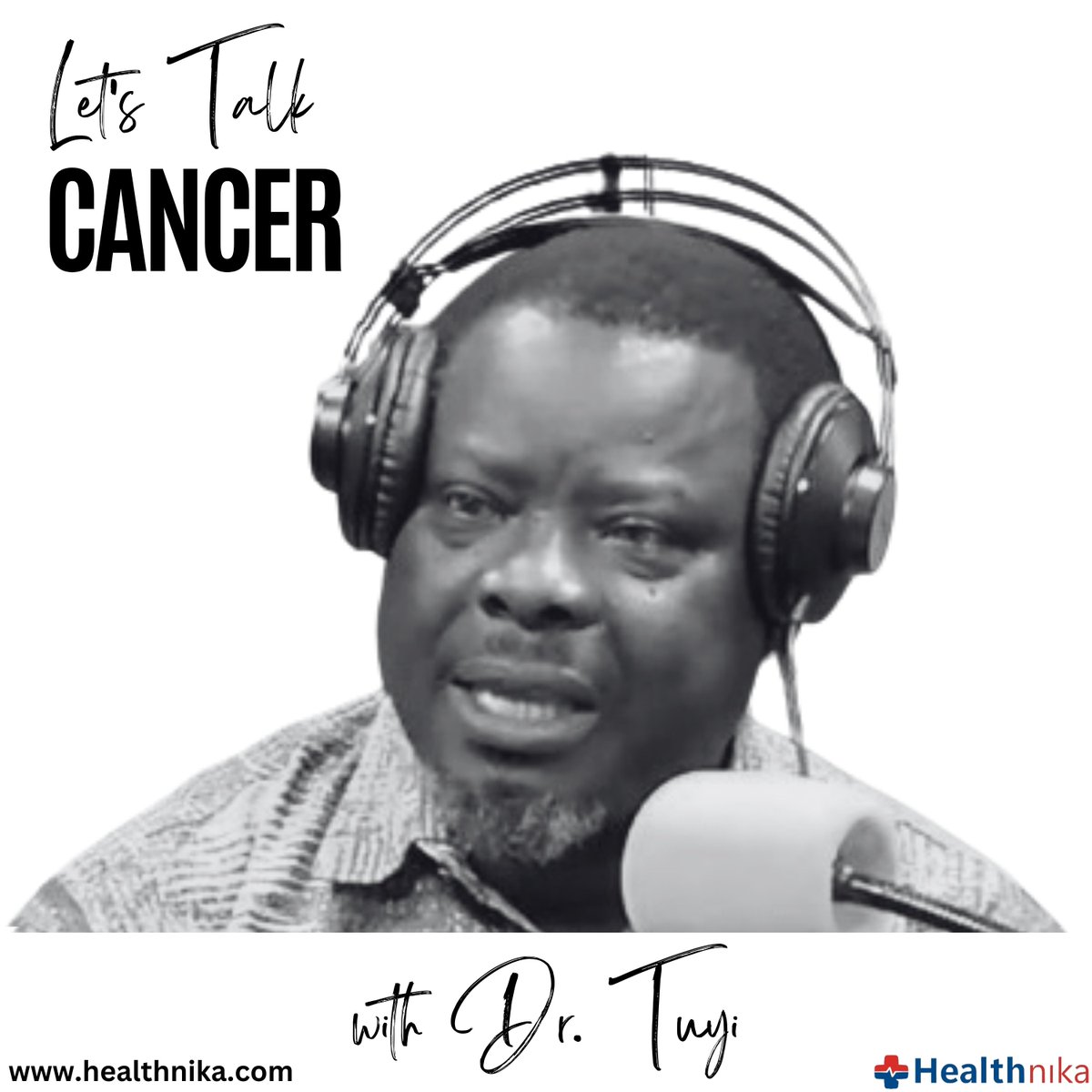 @afripods We started our podcast 'Let's Talk Cancer with Dr. Tuyi' (hosted by @afripods) to increase awareness about #Cancer and help people live better lifestyles, to stay alive. It's our contribution to #HealthLiteracy in #Africa.