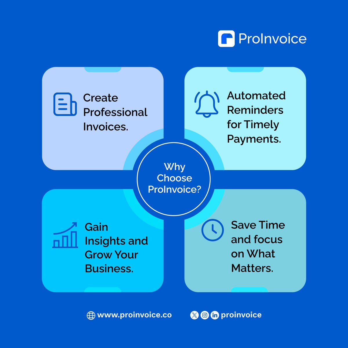 Why choose ProInvoice? 

As a business owner, these are the reasons you definitely need ProInvoice. 

Check out the flyer for details >>>>>>

Upgrade to ProInvoice Today! 

#ProInvoice #Efficiency #businessgrowth
