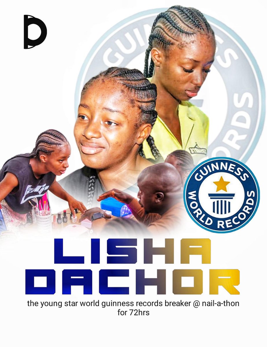 David Olumide thanks for this beautiful design of our superstar @Lisha_nailathon #gwr #Lishanailathon #GWR