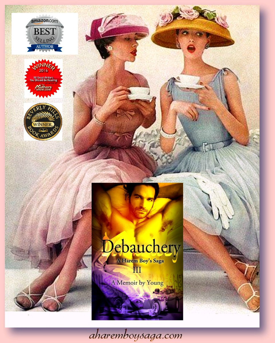 Tea does our fancy aid, Repress those vapors which the head invades, And keeps that palace of the soul serene. DEBAUCHERY getBook.at/DEBAUCHERY is the 3rd book to a sensually captivating & enlightening memoir about a young man coming of age in a secret society & a male harem.