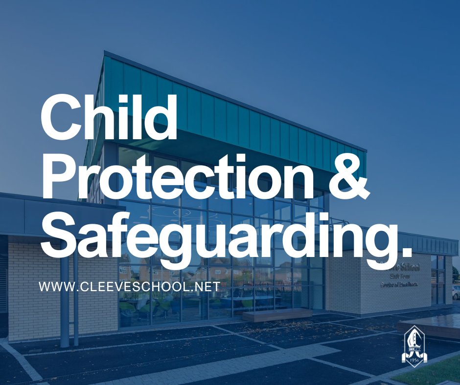 At #Cleeve, we promote a whole school ethos of #Safeguarding; this is achieved through: ✅ Strong leadership ✅ Robust policies & procedures ✅ High-quality training ✅ Working in partnership Find out more 👉 cleeveschool.net/School-Informa…