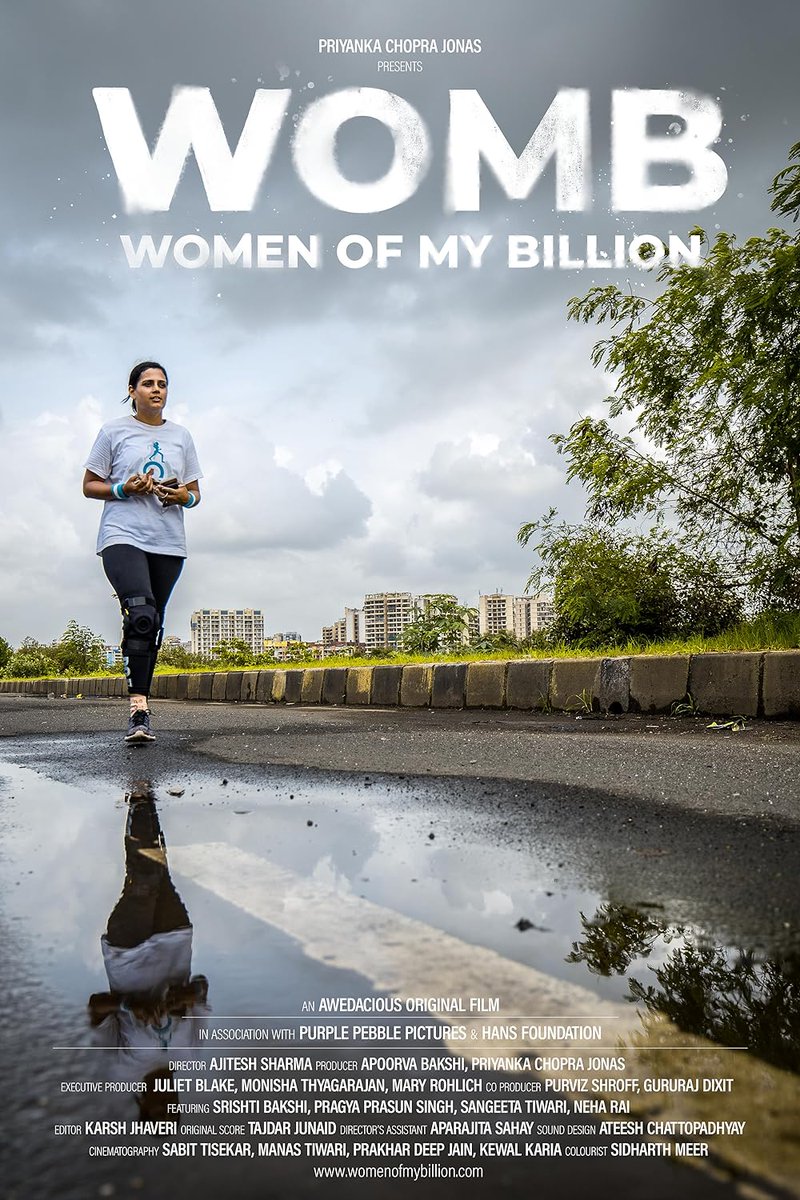Just finished 'Women of My Billion' on @PrimeVideo and I'm left in awe! Srishti's (@BakshiSrishti) monumental 3800 km trek from Kanyakumari to Kashmir is nothing short of inspiring. In just 97 minutes, the documentary vividly portrays the myriad challenges that women across…
