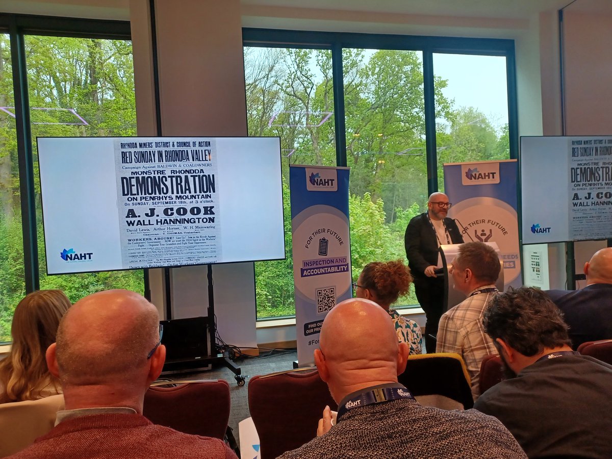 Sandwell NAHT are here and representing at <a href="/NAHTnews/">NAHT</a> #NAHTconf 
Great address from Cymru President "Organise your grumbles" 
Looking forward to a great weekend of debating here in Newport 🏴󠁧󠁢󠁷󠁬󠁳󠁿