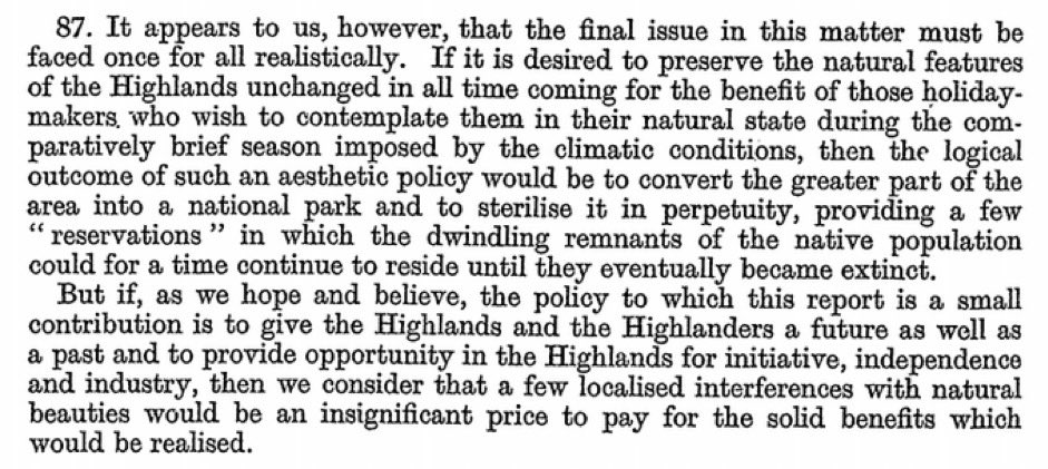 I will never tire of posting this 1942 excerpt from the Cooper Committee on hydro power.