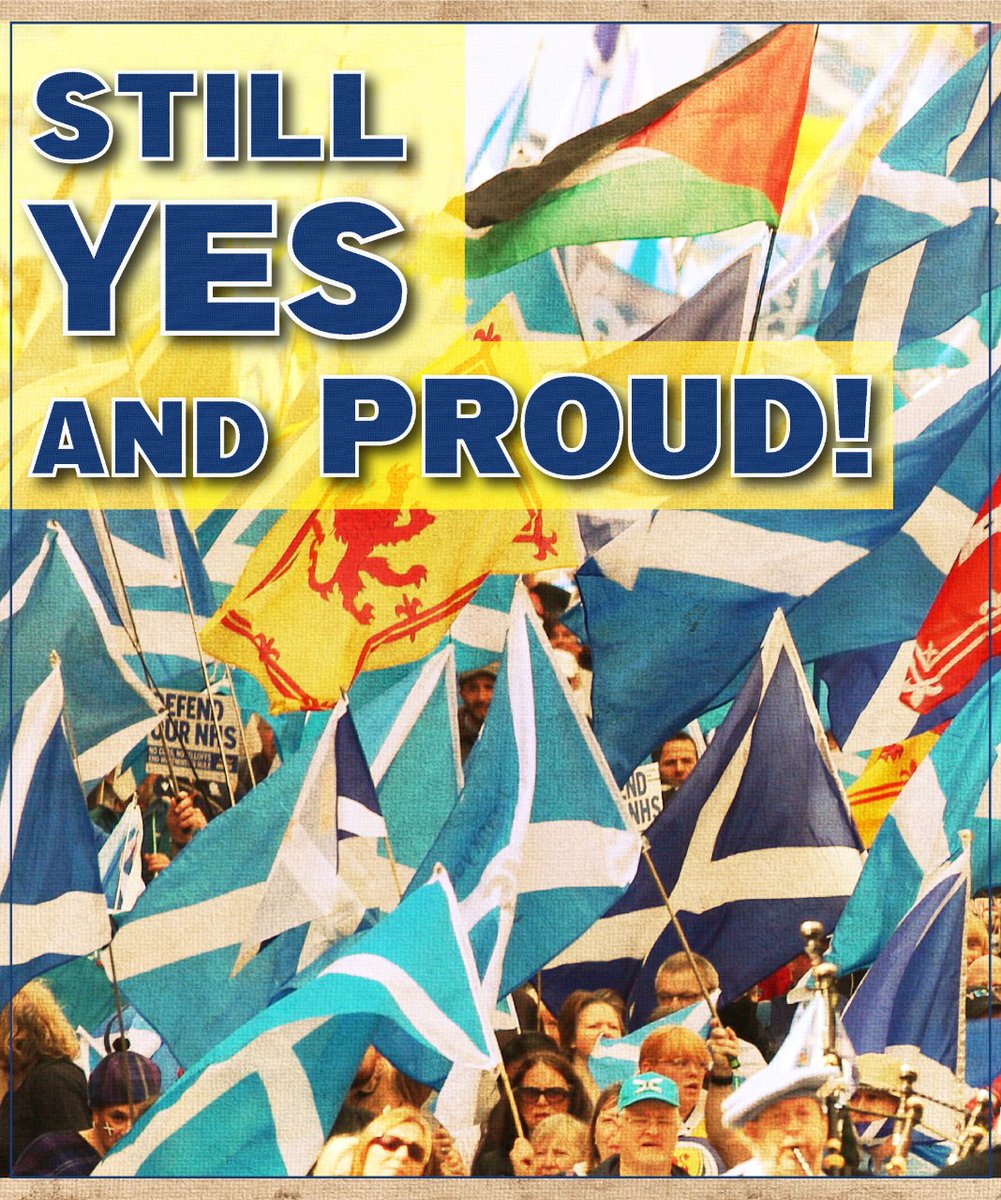 We are still yet to #ScottishIndependence. 
Are you with me?