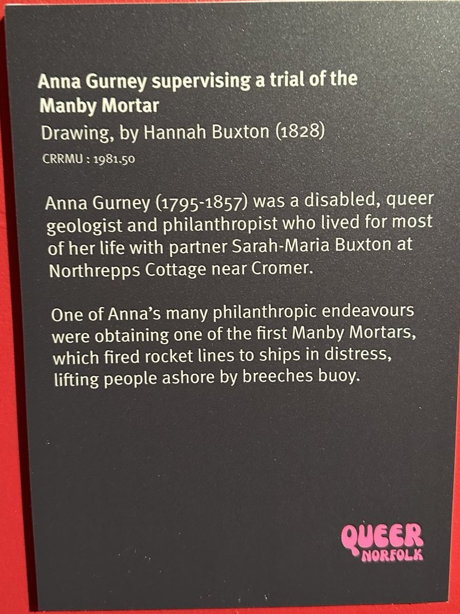 Shame on you, @CromerMuseum & Queer Norfolk.

Anna Gurney was a lesbian. 
Is this now unsayable?

She was the 1st woman to become a member of the British Archaeological Association. Not worth mentioning?

@AllianceLGB
#Lesbian
#NorfolkWoman
#ErasingLesbians 
#LesbianNotQueer