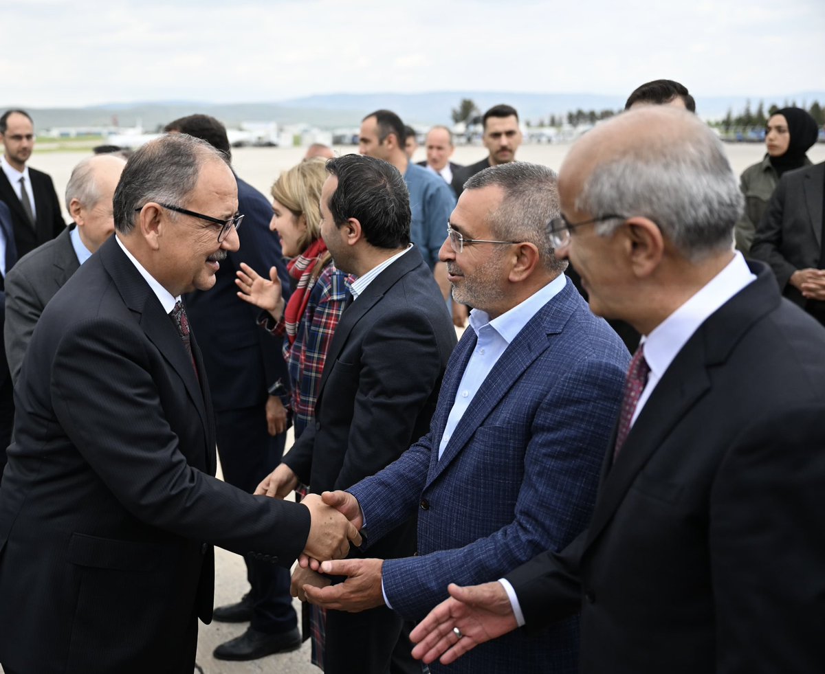 Çevre, Şehircilik ve İklim Değişikliği Bakanımız Sayın @mehmetozhaseki ’yi Malatya’mızda ağırlıyoruz… Hoşgeldiniz Sayın Bakanım…