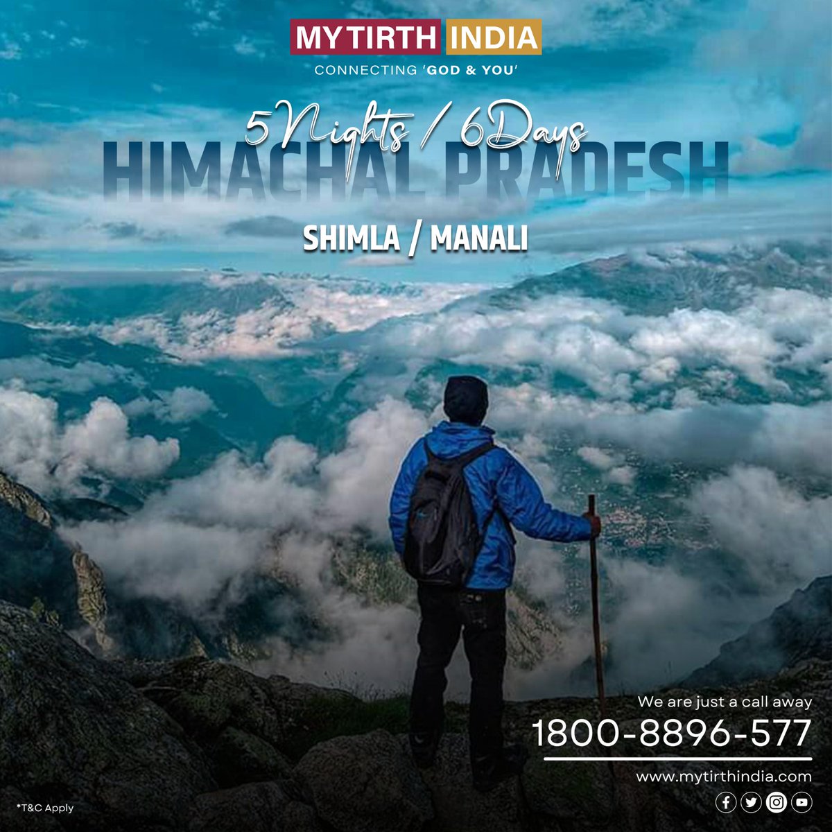 Explore Himachal Pradesh Book Now #mytirthindia #india #himachalpradesh #himachal #india #himalayas #shimla #mountains #manali #himachaltourism #travel #himachali #nature #travelphotography #incredibleindia #himachaldiaries #instahimachal #kullu #pahadi #photography #travelgram
