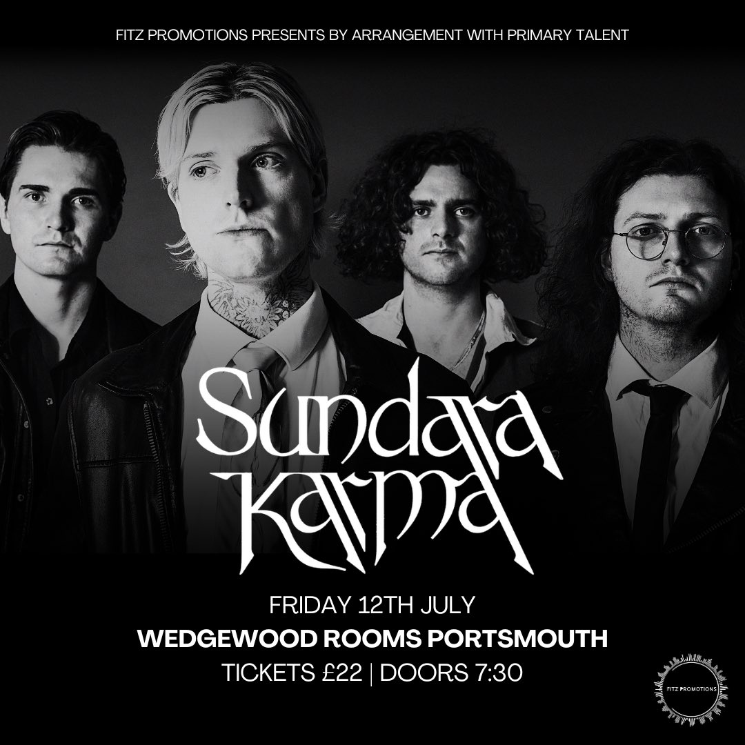 ON SALE NOW: Our massive show with @sundarakarma is on sale now! Be quick via the link below seetickets.com/event/sundara-…