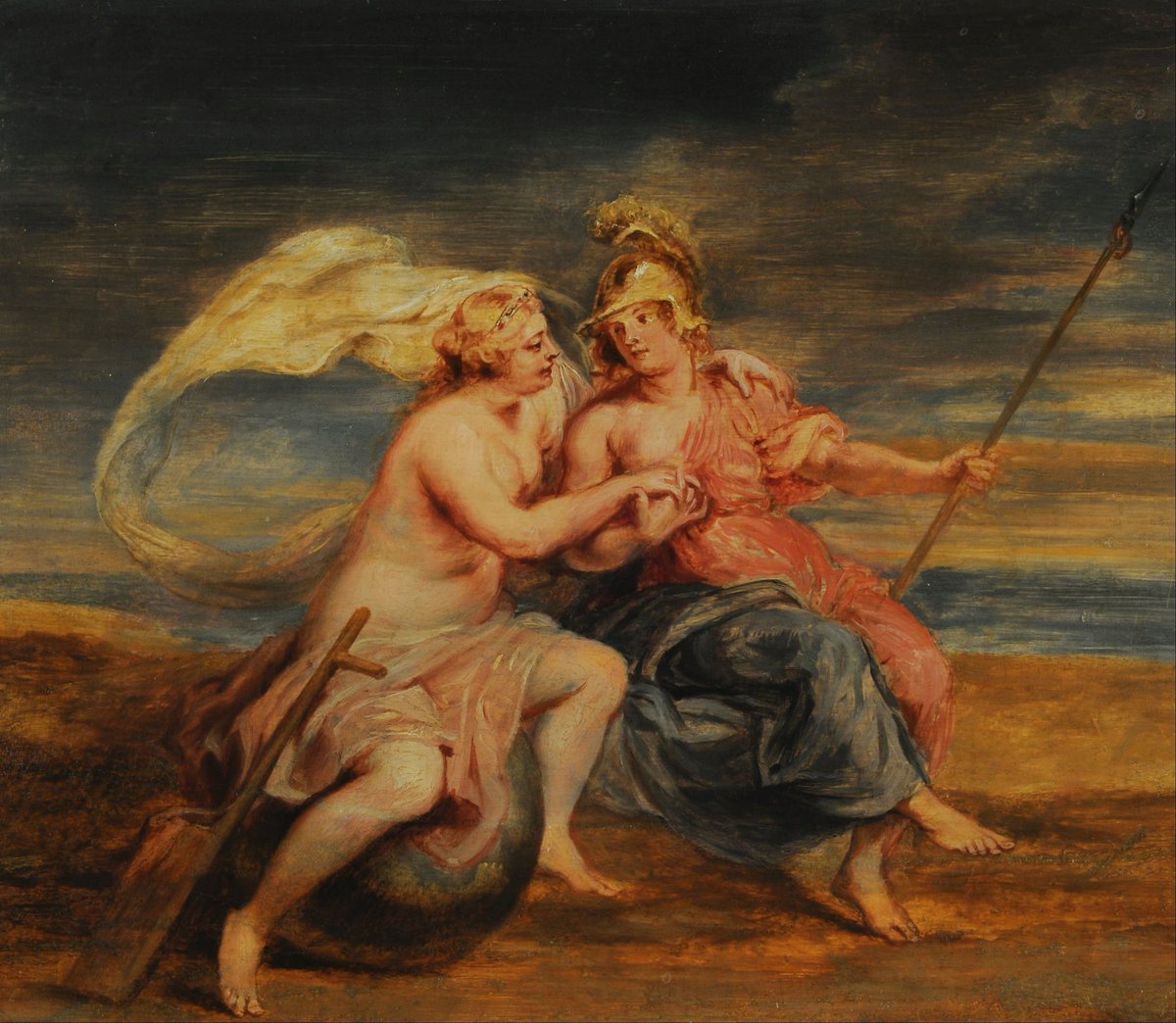 Allegory of Fortune and Virtue by Peter Paul Rubens (17th century)