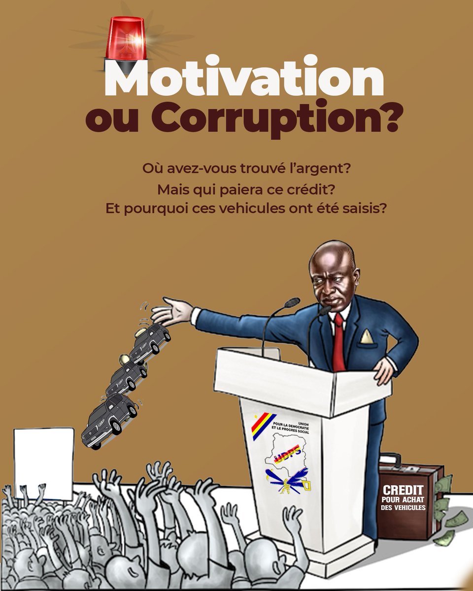 Nous sommes dans un pays où Mr @AugustinKabuyaT député national, sénateur, secrétaire général du parti au pouvoir #UDPS relativise, justifie et défend la #CORRUPTION.💔🤦

C'est une première au monde