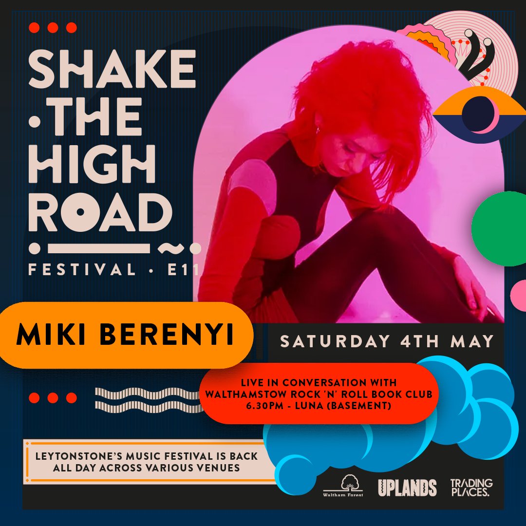 TWO book-chat events in a day! I'll be at Caught By The River <a href="/tweetbytheriver/">Caught by the River</a> Sat lunchtime (sold out) and then <a href="/shakehighroad/">SHAKE THE HIGH ROAD</a> 6.30pm in convo with <a href="/e17RnR_books/">Rock'n'Rollbookclub 📚</a> 6.30pm Luna (Basement) shakethehighroad.com