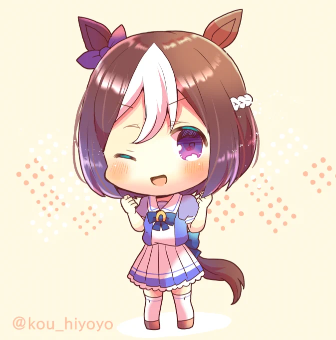 スぺちゃんお誕生日おめでとう…ございました!(遅刻)#ウマ娘 #スペシャルウィーク #スペシャルウィーク生誕祭2024 #スペシャルウィーク誕生祭2024