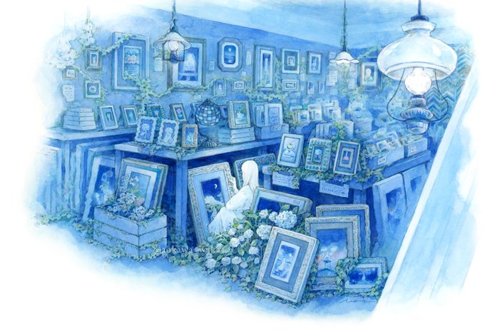 「painting (object) picture frame」 illustration images(Latest)