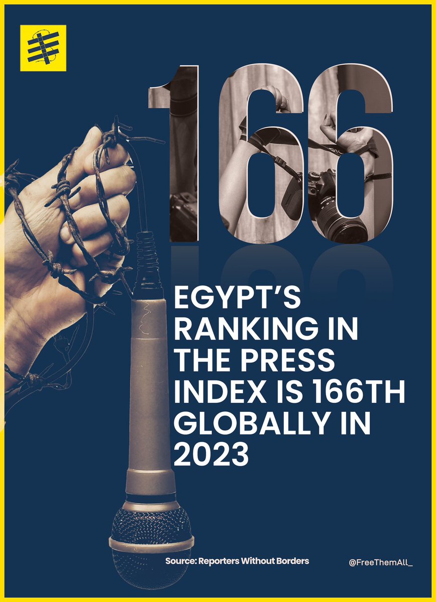 On World Press Freedom Day...this is the case of Egyptian journalism

#FreeThemAll 
#Egyptian_hell 
@paulmasonnews 
@arzuyldzz 
@alaingresh