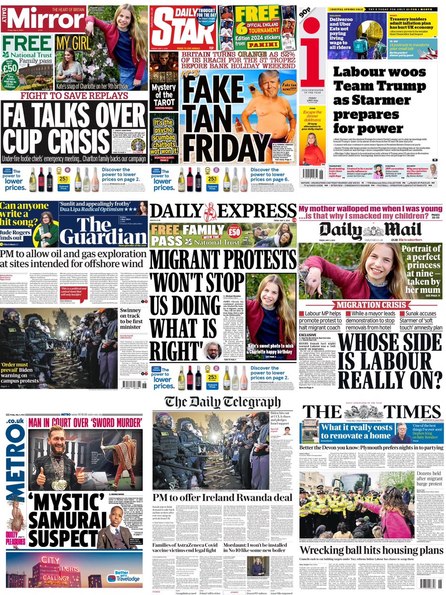 It's Friday so it must be time for the newsquiz. As usual there are 25 questions about the week's news. Give it a go and let me know your score. sandsmediaservices.blogspot.com/2024/05/time-t… #newspapers