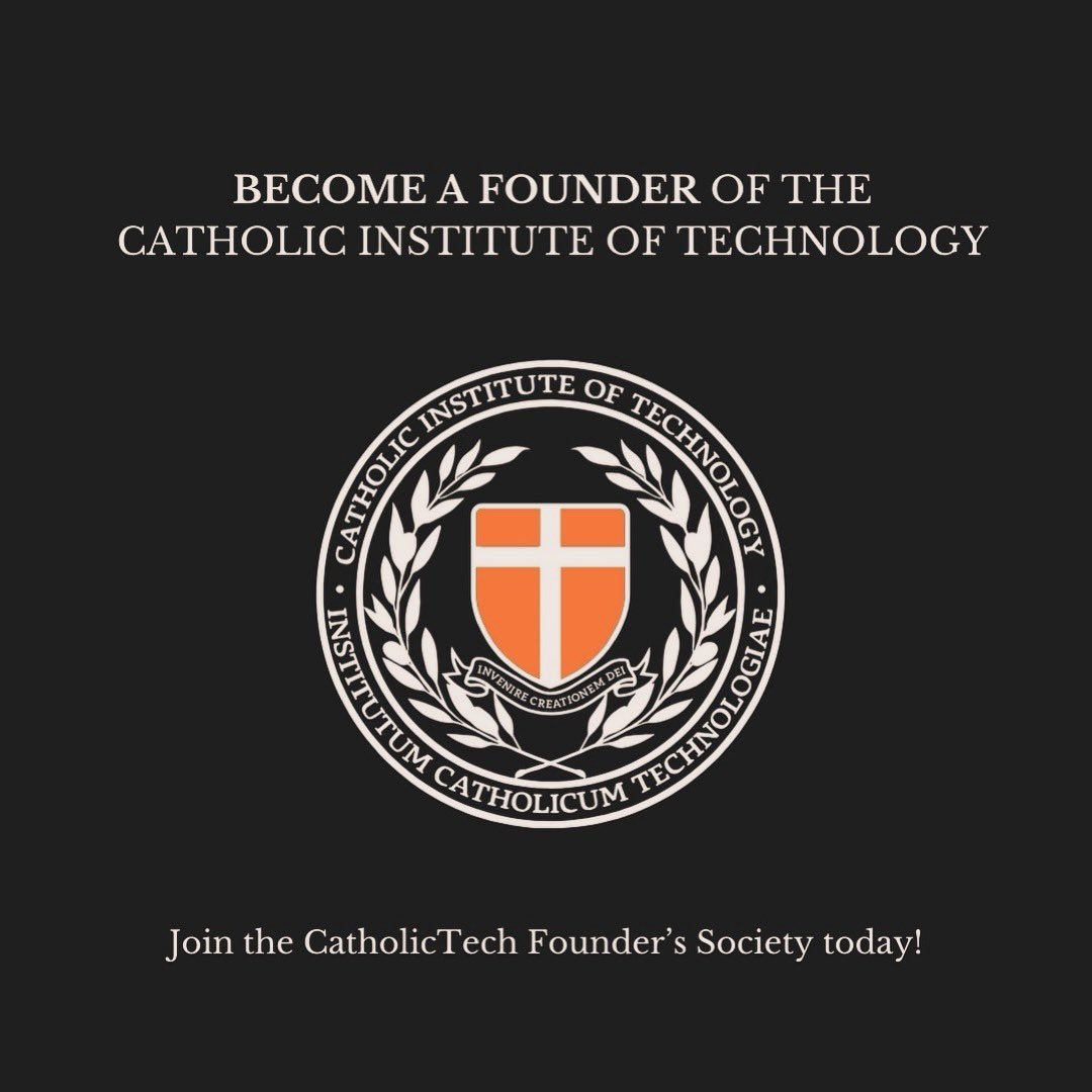 Become a Founder and join the CatholicTech Founder's Society today with a small gift.

catholic.tech/campaign

#faithandscience #catholicscience #scienceandtechnology #science