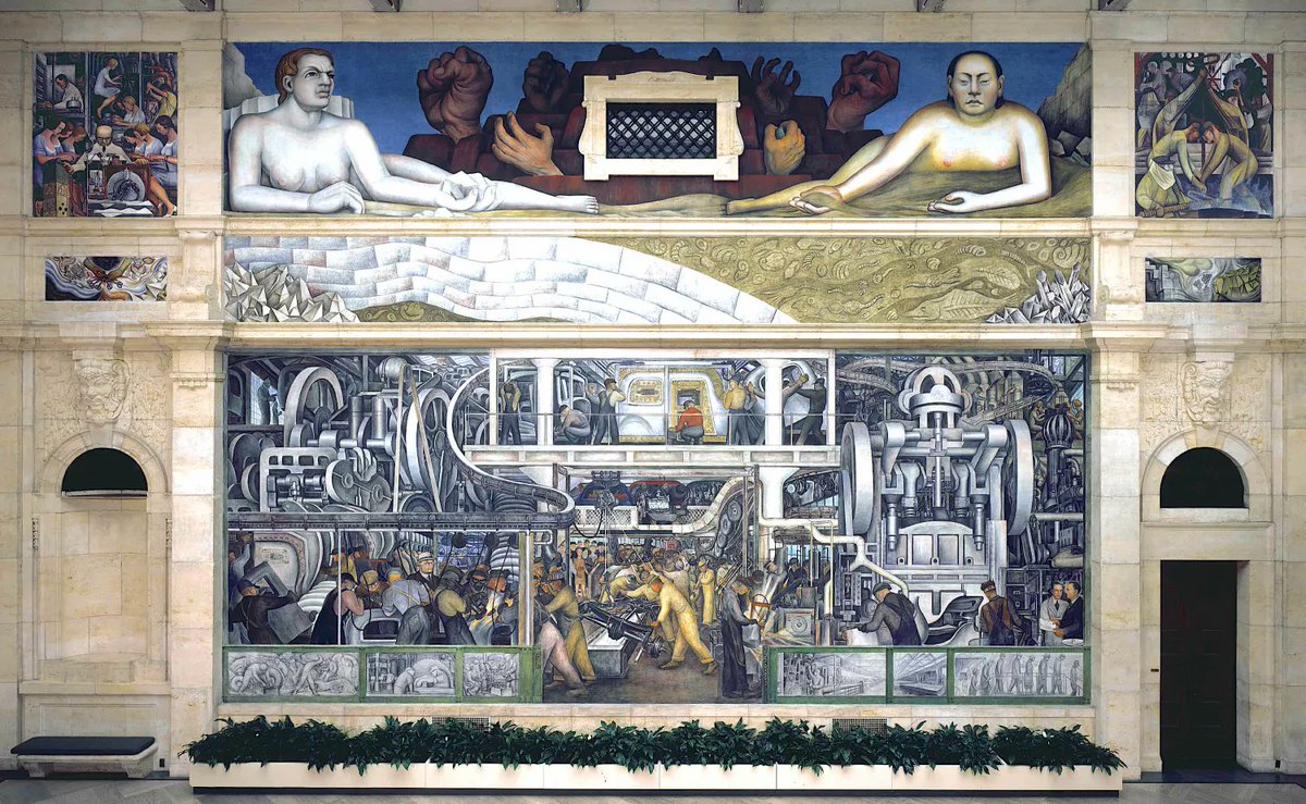 Murales de la industria de Detroit, Diego Rivera, 1933.