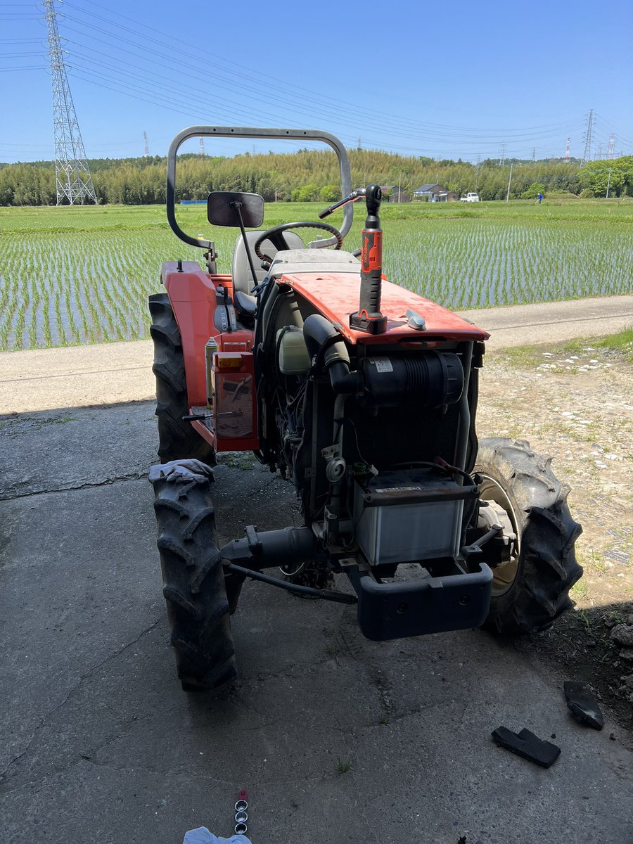 kimitunotatchan's tweet photo. オイル交換🚜
#GL260 https://t.co/92tJueD1jx
