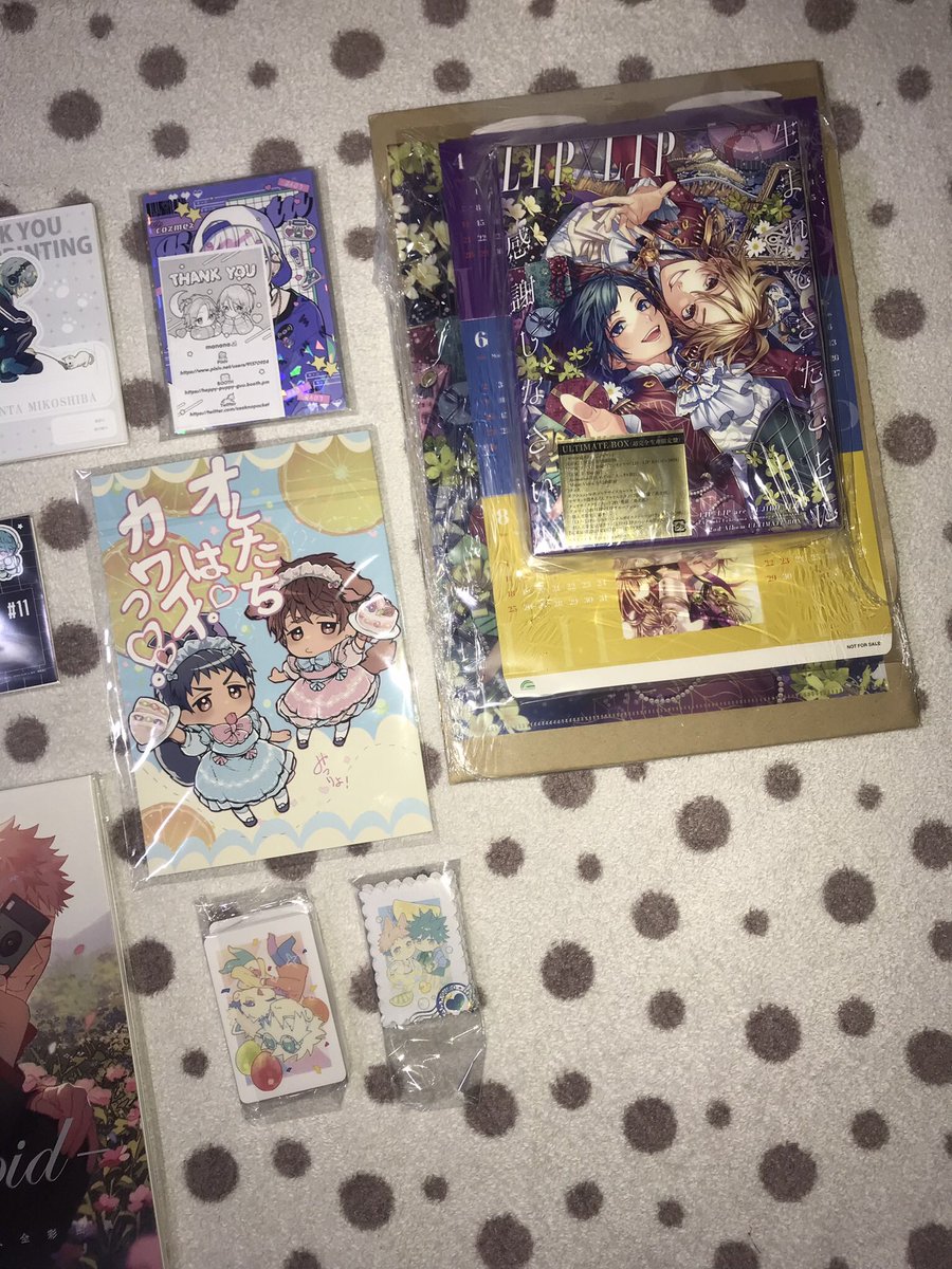ecacollects's tweet photo. π #ecaudnotes
π―π΅π¨π³
cn & jp goods fom feta box arrived today at my home address! includes AZSnWDM yuji tb, netprints, assists (lipxlip, slam dunk & nayuta booth purchases)
iβll sort po muna all these then will send arrival notifications after, thank you πππ»ββοΈ https://t.co/YjtTXt9awW