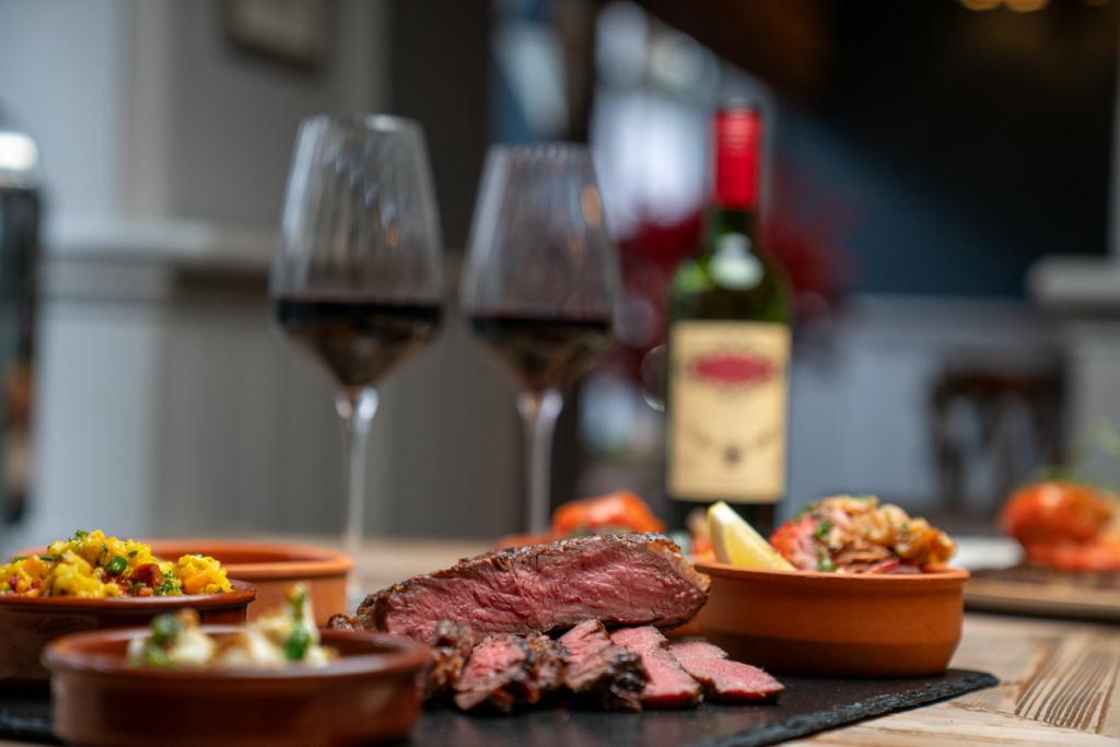 We love Friday’s but especially this week, as we have missed our lovely customers.  We re-open from 12pm today, and it's our Tapas and Steak Night tonight between 6-9pm.

With a choice of tapas from the land, sea, and field, we have tapas for everyone!