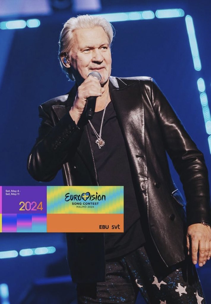 #johnnylogan 🇮🇪 will perform in the first semi-final of the Eurovision 2024, as together with #Loreen they are the only singers they did it twice🥇🏆
#Eurovision2024 #Eurovision