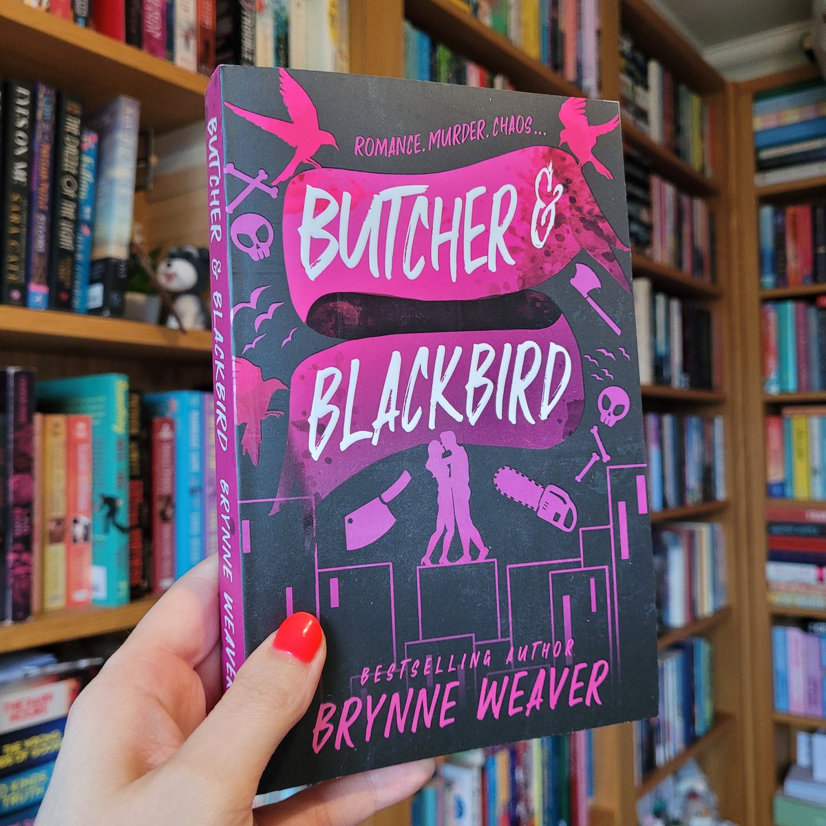 Book mail... Butcher & Blackbird by Brynne Weaver Thank you so much @ClaraHDiaz @PiatkusBooks for sending this my way, it sounds brilliant #ButcherandBlackbird #BookTwitter #BookPost