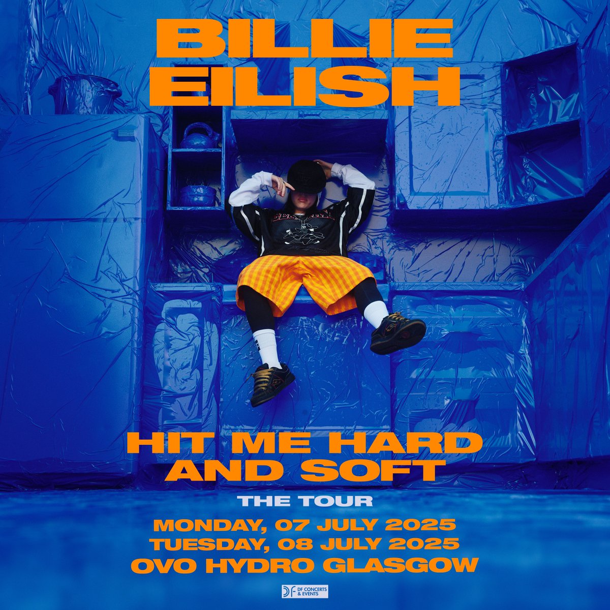 ON SALE NOW 🎟️» @billieeilish HIT ME HARD AND SOFT: THE TOUR @OVOHydro, Glasgow | 7th + 8th July 2025 TICKETS ⇾ gigss.co/billie-eilish