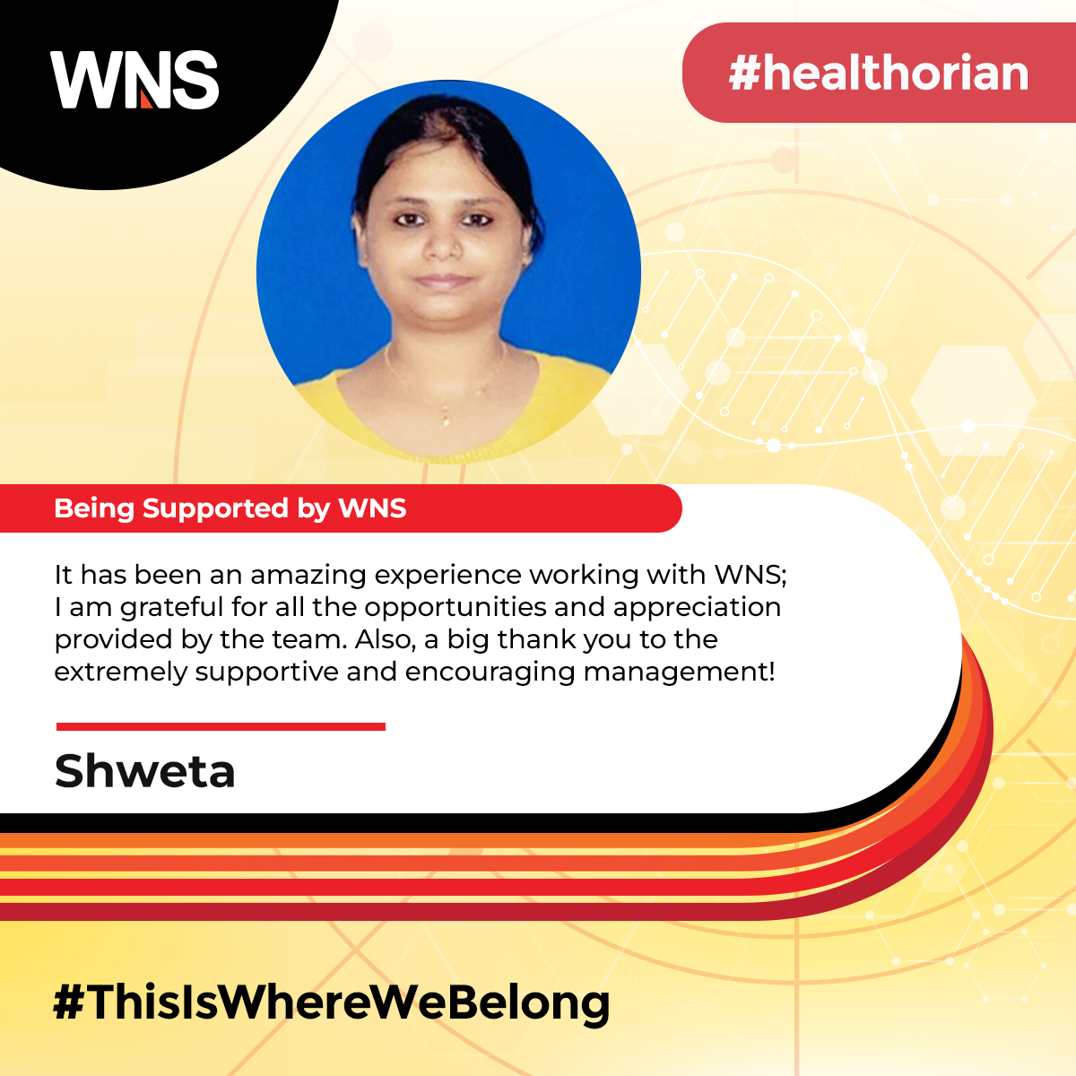 Read the full story of #WNSer Shweta here. #healthorian #ThisIsWhereWeBelong
