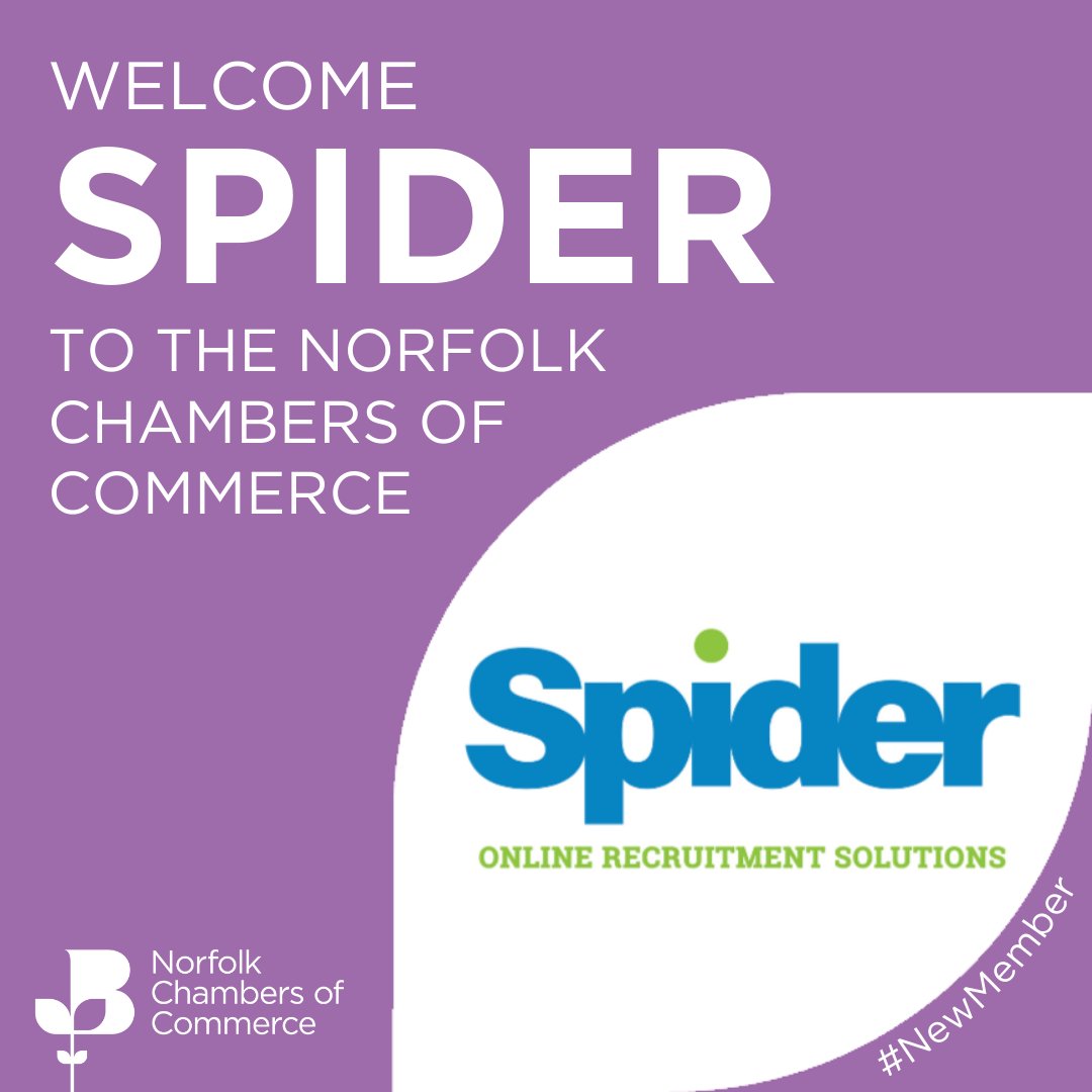 🌟 New Member Shoutout! 🌟 Welcome Spider to the Norfolk Chambers of Commerce. 🔎 View their directory listing here: ow.ly/SSkZ50Rvyti 👉 What you need is what we do. #NorfolkChamber #NewMember