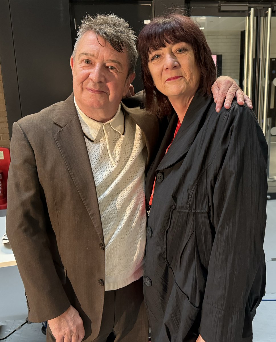 Thank you for a fantastic time @covcampus for the launch of the Delia Derbyshire building. I'm sure Delia would be so honoured & proud. Loved talking with @StuartMaconie in the new @BugattiTrust Hyperstudio, some great music, films and talks. #DeliaDerbyshire