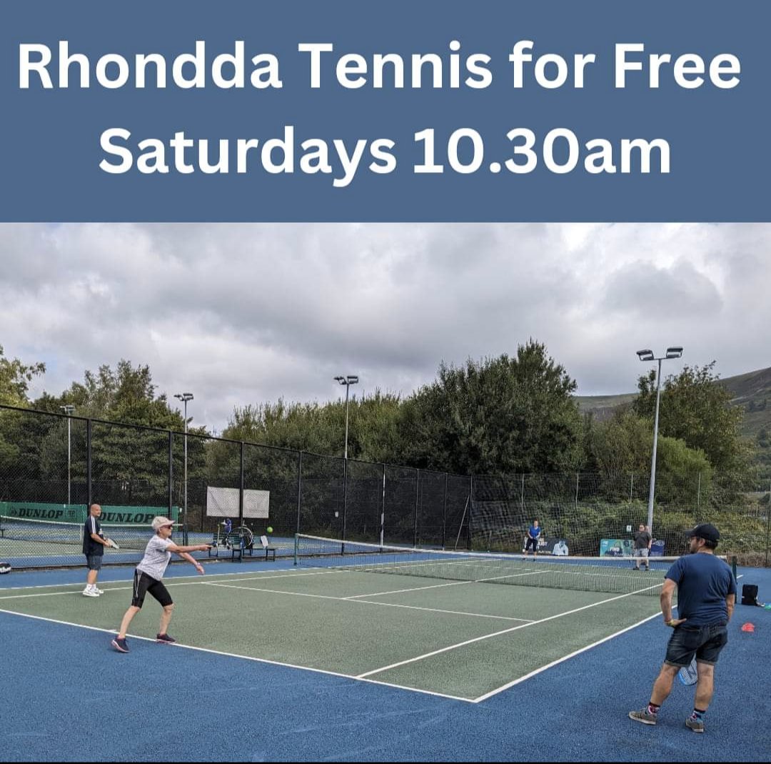 Your weekly Tennis for Free Reminder 😉

We're back tomorrow 10.30am with free tennis for children and adults. Make sure to sign up online before coming! The café is open too 🤘

Lookout for our exciting summer season new members offer coming soon 👀

clubspark.lta.org.uk/RhonddaLTC