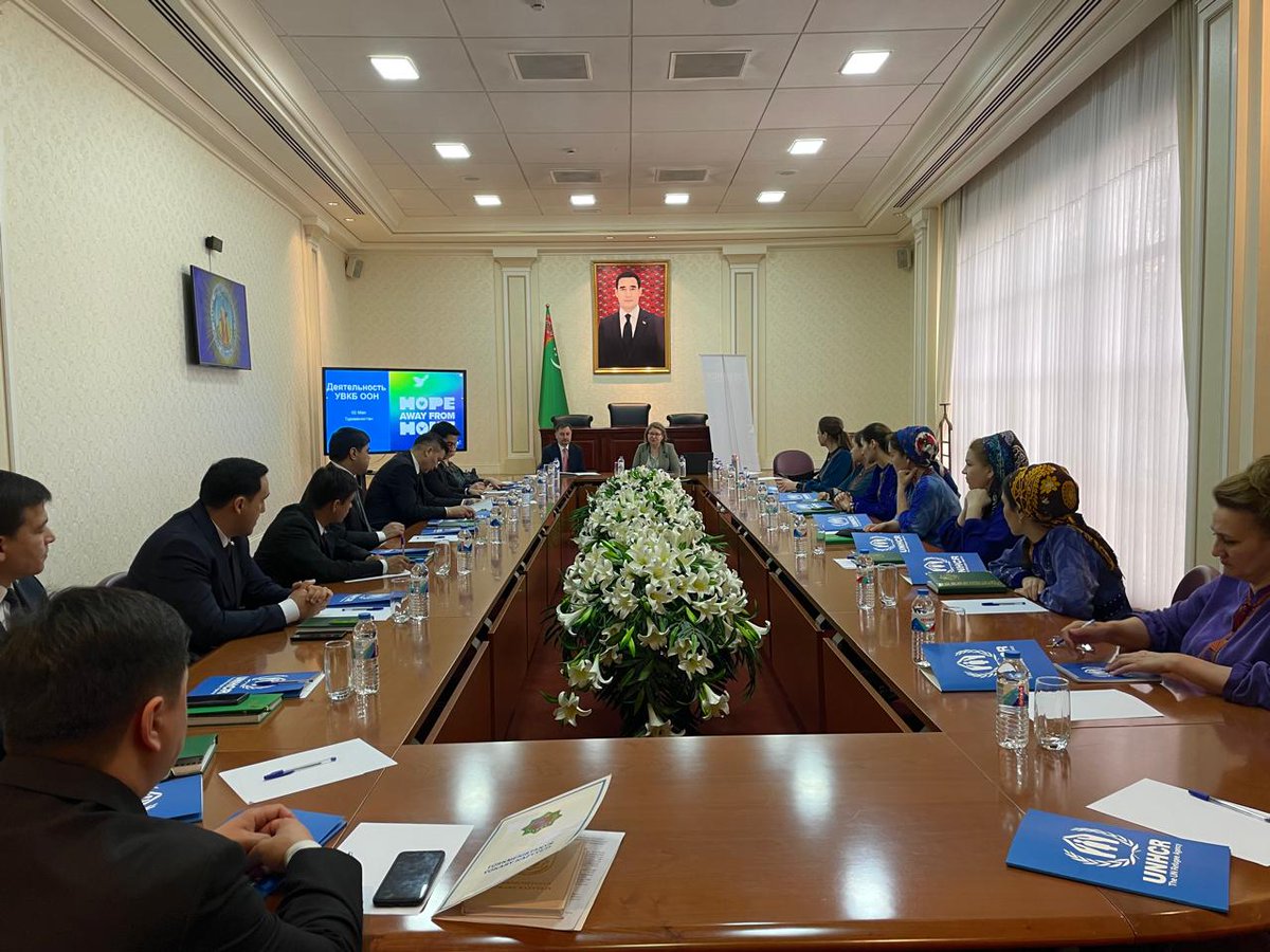 The Government of Turkmenistan and UNHCR conducted a training for judges in Ashgabat, strengthening capacity to effectively address asylum, nationality, and statelessness cases and #LeaveNoOneBehind.
@UN_Turkmenistan #EndStatelessness #WithRefugees.