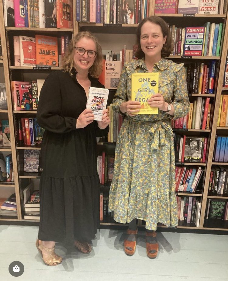 We had the most fabulous event at @pagesofhackney last night! I loved talking Hackney history, class, motherhood, the pandemic and more with Kate Murray-Browne. Her book One Girl Began is out now and it’s so very, very good @Phoenix_Bks