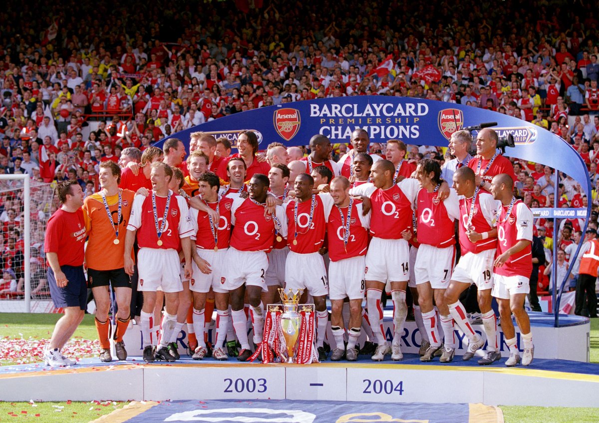 Arsenal have lost 'Invincibles' branding after Jens Lehmann acquired the rights for £30K. The former goalkeeper is starting a company under the ‘Invincibles’ trademark, backed by all the 2003/04 players and Arséne Wenger. MORE: bit.ly/4drxkd2