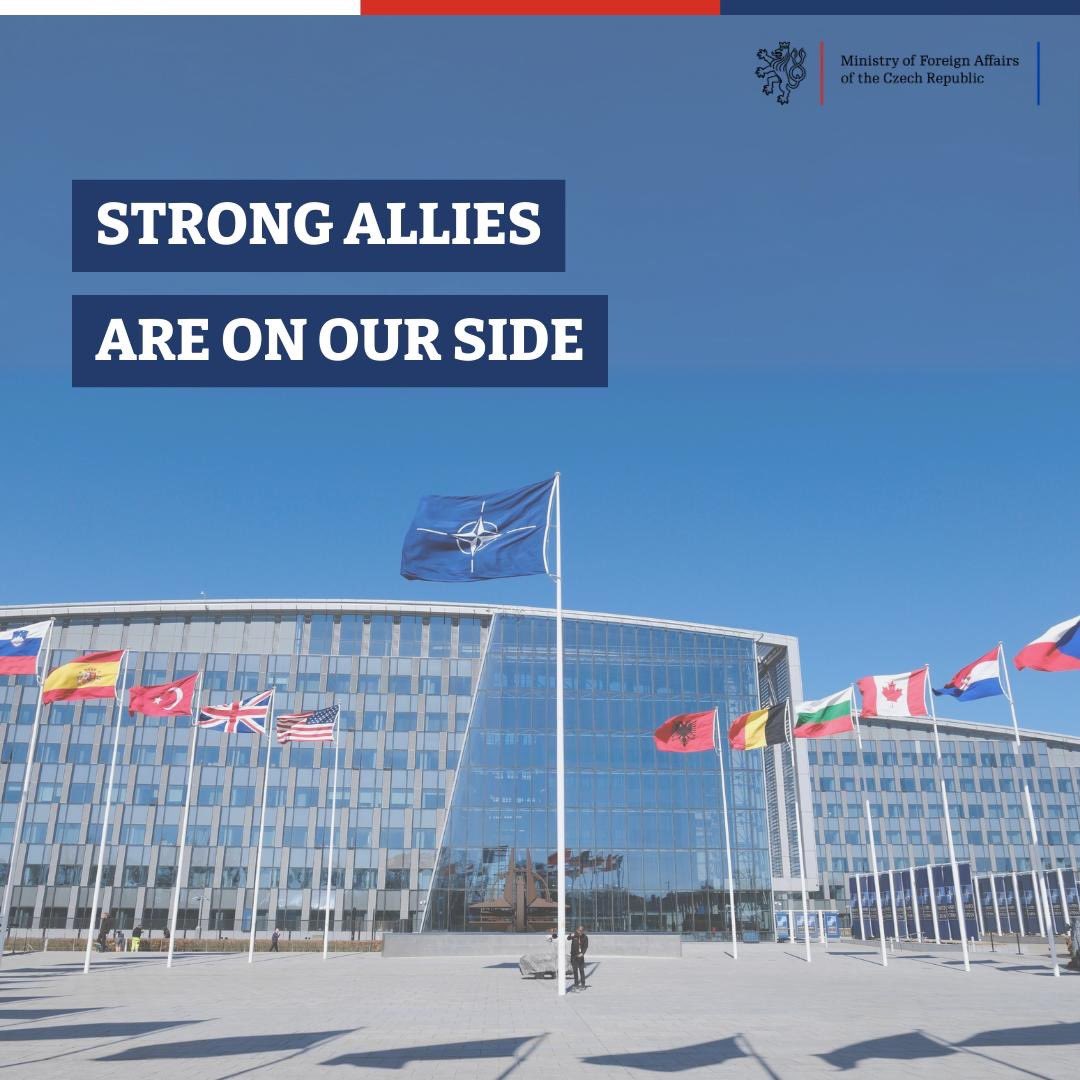 Strong allies on our side. EU and NATO partners have expressed their support and solidarity with Czechia in the context of the public attribution of cyber attacks.
