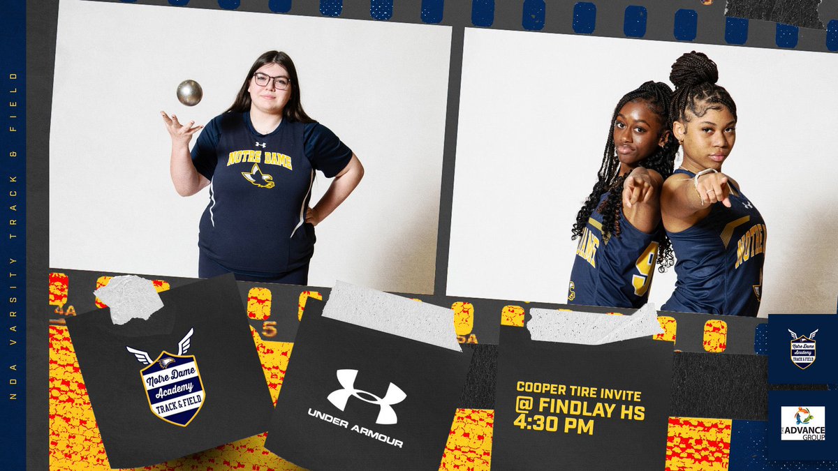 NDA Athletics (@ndaeaglesports) on Twitter photo Good luck to <a href="/NDATrack_Field/">NDA TRACK & FIELD</a> in the Cooper Tire Invite today at Findlay HS! Field events start at 4:30 pm and running events start at 5:30 pm.
🦅 #GoNDAEagles Good luck to <a href="/NDATrack_Field/">NDA TRACK & FIELD</a> in the Cooper Tire Invite today at Findlay HS! Field events start at 4:30 pm and running events start at 5:30 pm.
🦅 #GoNDAEagles