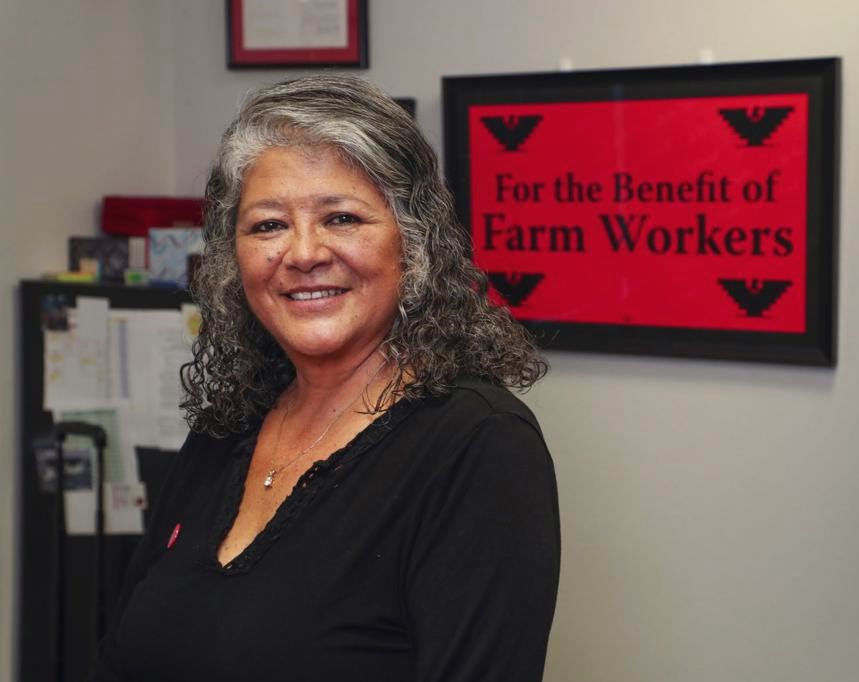 United Farm Workers President Teresa Romero will be awarded the Presidential Medal of Honor today, Friday May 3, 2024. As her guests to the ceremony, @UFWPresident Teresa Romero will be joined by three remarkable farm worker leaders and UFW Vice President Erika Navarrete. 1/