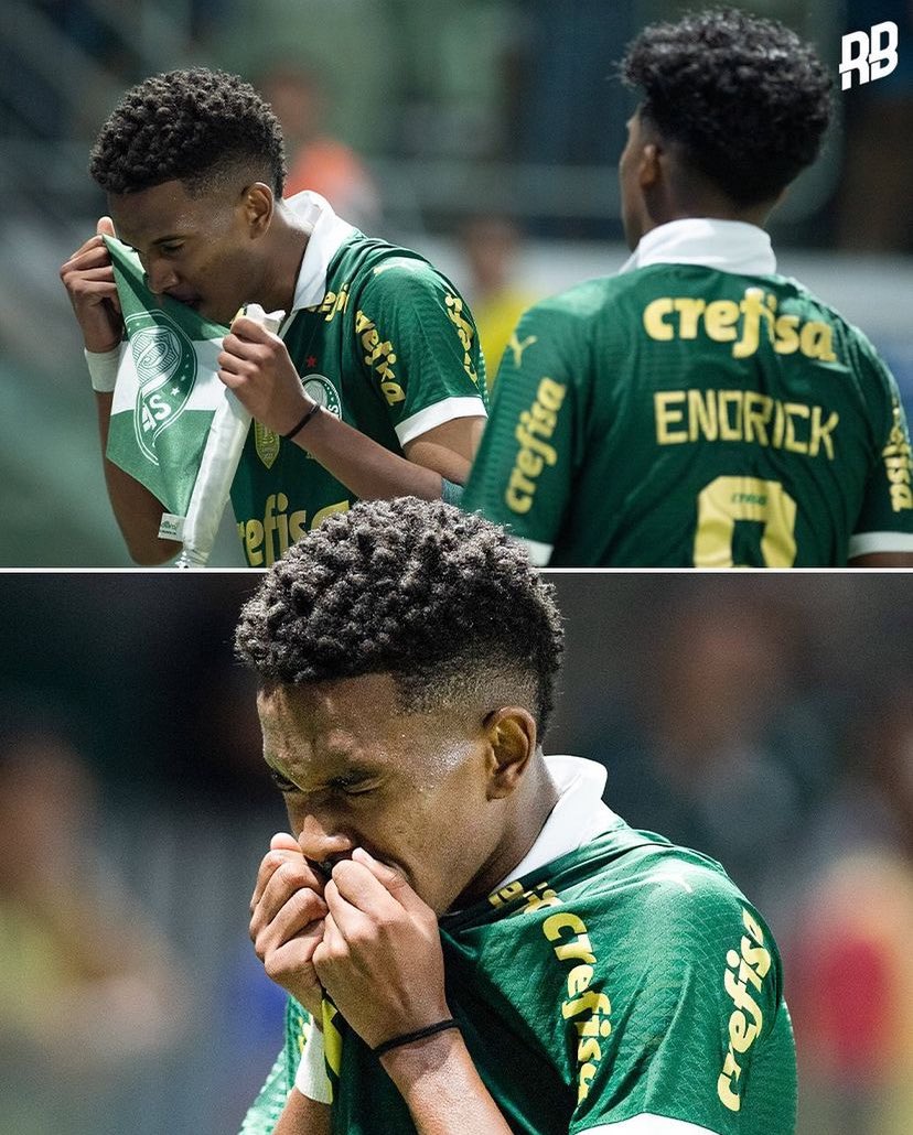 17 year-old Estevão bagged a 98th minute winner for Palmeiras in the Copa Do Brazil last night 👀🇧🇷

Reports recently saying Chelsea are preparing a bid over €50m for him… Palmeiras really have him & Endrick starting together right now 🤯

Nicknamed “Messinho”… Cold. 🥶