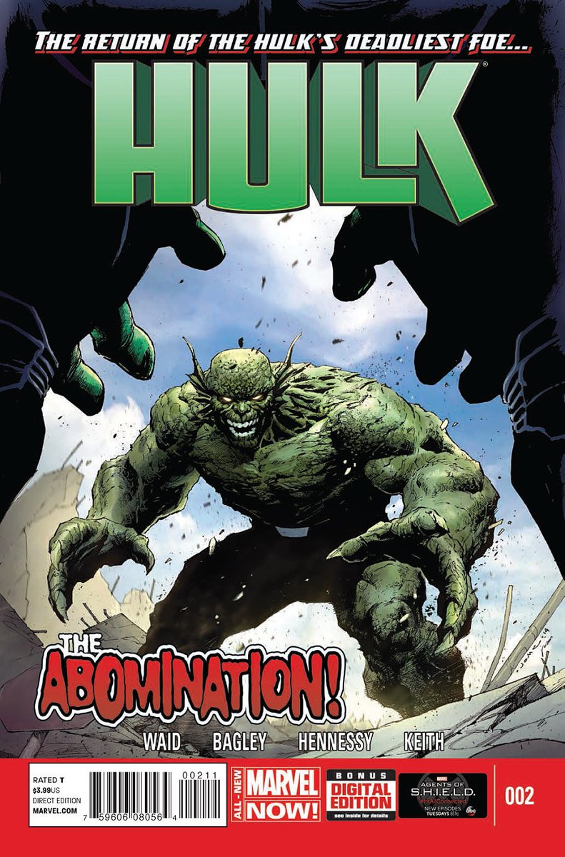 Daily Incredible Hulk Cover!: HULK (Volume 3) #2 #HulkSmash #MakeMineMarvel #Hulk