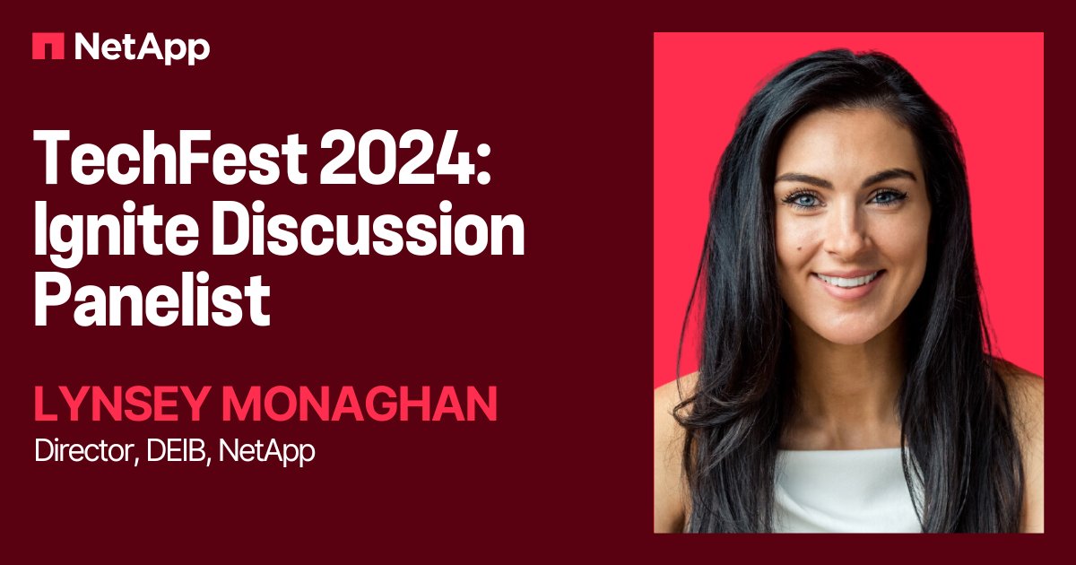 We’re thrilled to announce that our director for Diversity, Equity, Inclusion and Belonging, Lynsey Monaghan, is going to be a panelist at the Tech Industry Alliance TechFest on May 14th in Cork! 

🔗 bit.ly/3UCTHFb

#LifeAtNetApp #NetApp #TIATechFest #Diversity