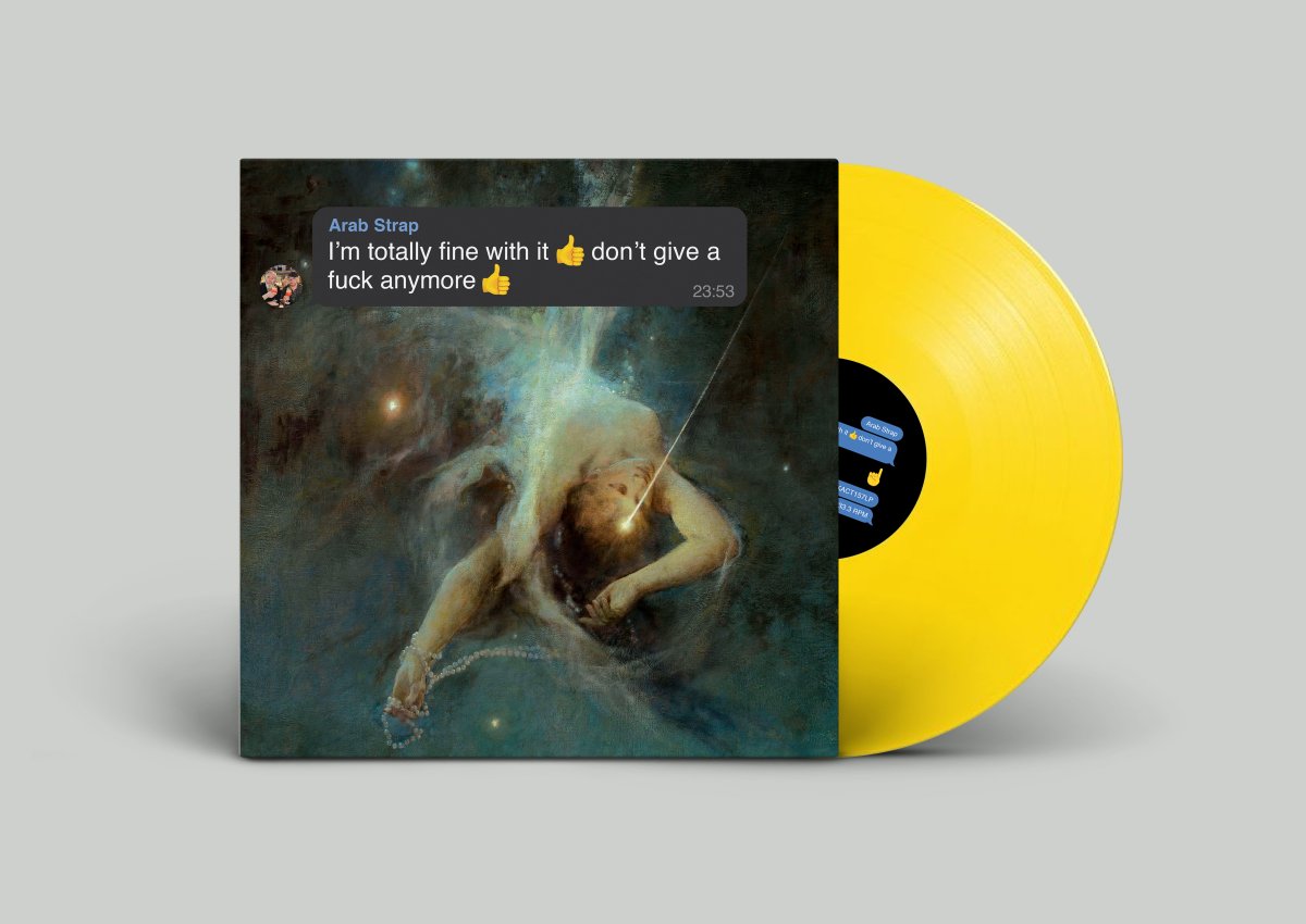 WIN! - A Vinyl Copy of Arab Strap’s ‘I'm totally fine with it - don’t give a fuck anymore’

👍Like, share, and give us a follow to be in with the chance of winning a copy of <a href="/ArabStrapBand/">Arab Strap</a>’s stunning new LP, which is released next Friday

<a href="/AidanJohnMoffat/">Aidan Moffat</a>
normanrecords.com/records/201457…