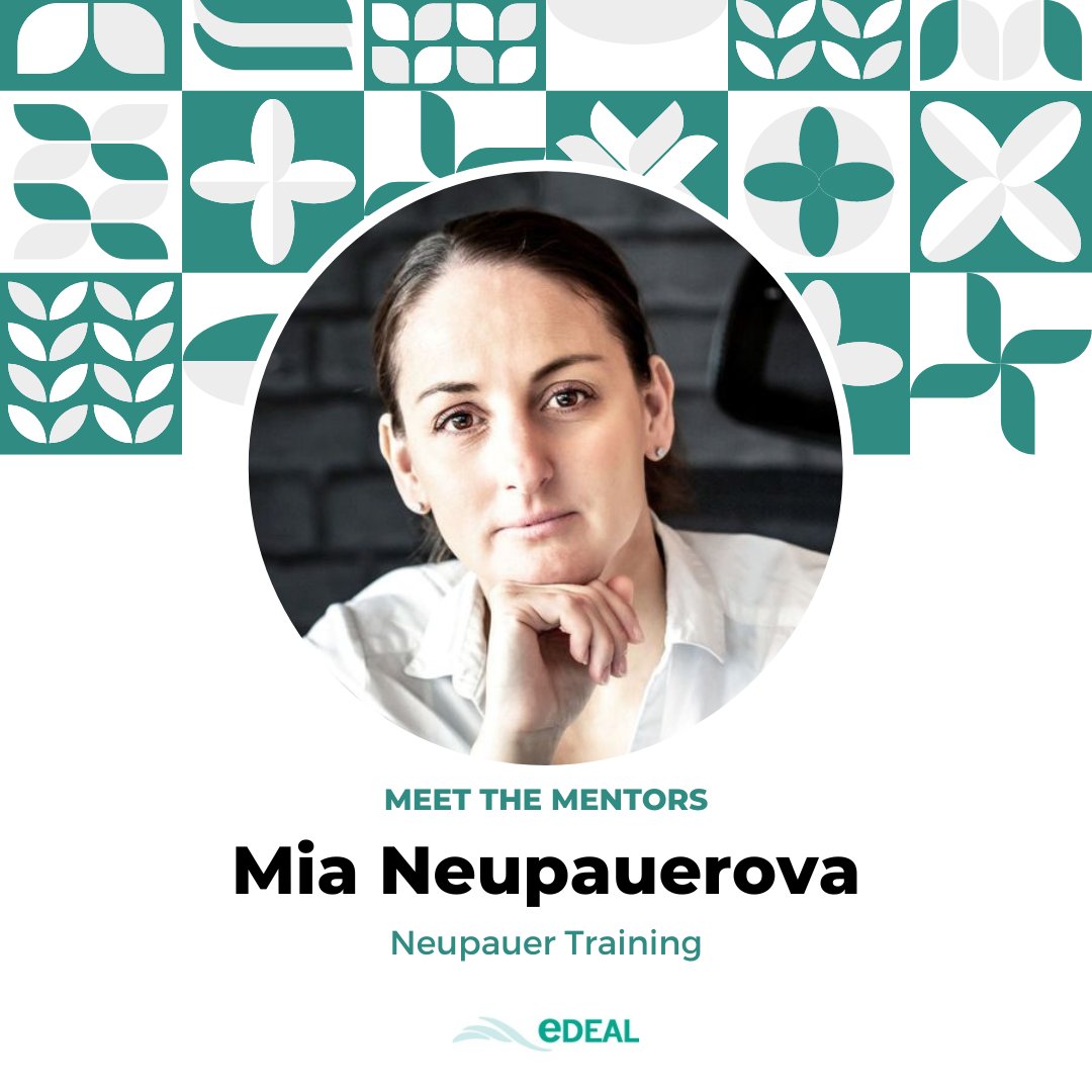 ✨ Meet the Mentors: Mia Neupauerova  ! ✨

Mia is a soft skills, communication trainer and coach. 

👀 Mia's expertise include: 
🟢 Soft skills
🟢 Effective communication 
🟢 Leadership Skills

Find out more about Mia here: edealgroup.org/mentors/mia-ne…
  
 #startup #smes #ukstartup