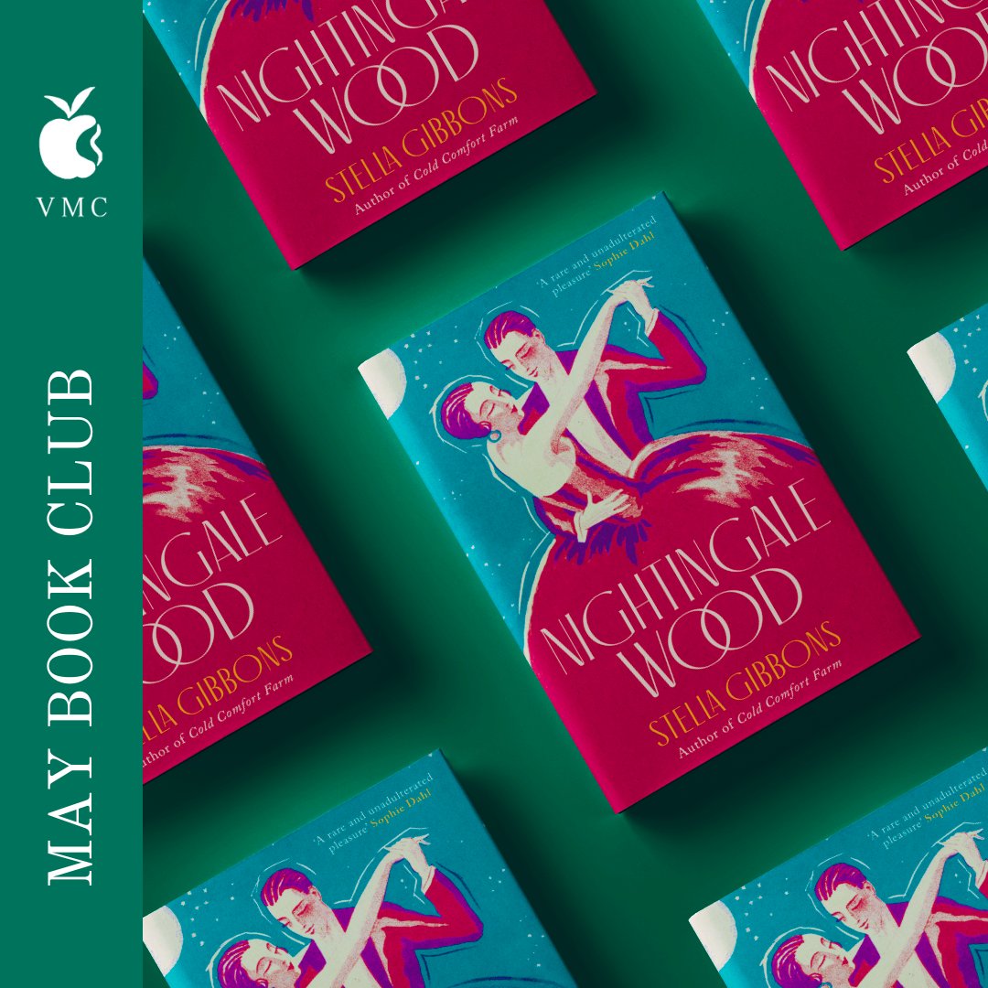 From the author of Cold Comfort Farm, Nightingale Wood by Stella Gibbons is a modern, satirical fairytale and we're delighted to be reading it for May's #VMCBookClub 🍏 🍏 'What luxury to stumble upon this quirky book, and the fascinating modern woman who wrote it' SOPHIE DAHL