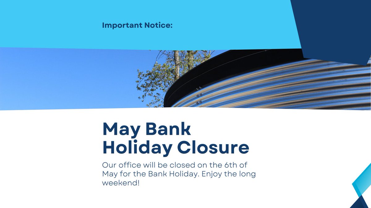 🌟 Evenproducts will be closed on May 6th for the bank holiday! 🌟
Our team will be taking a well-deserved break to recharge. We'll be back and ready to assist you with all your needs on Tuesday. Have a fantastic bank holiday weekend! 🎉 #Evenproducts #BankHoliday