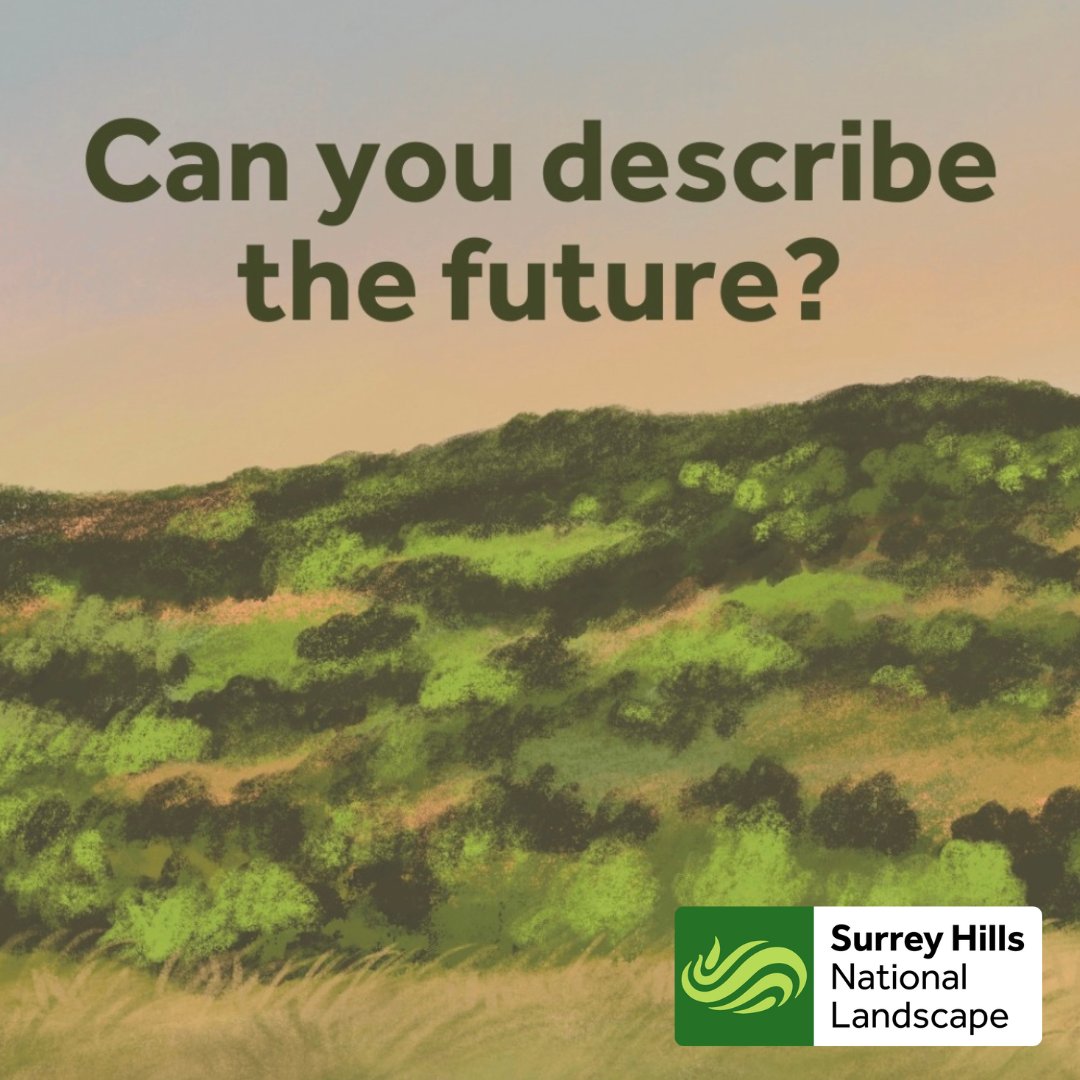The Surrey Hills Board needs your thoughts on what the Surrey Hills could be like 75 years from now as a thriving National Landscape for nature and people - let them know through a ‘Postcard from the Future’! Find out more ➡️ bit.ly/3y0Jx8D