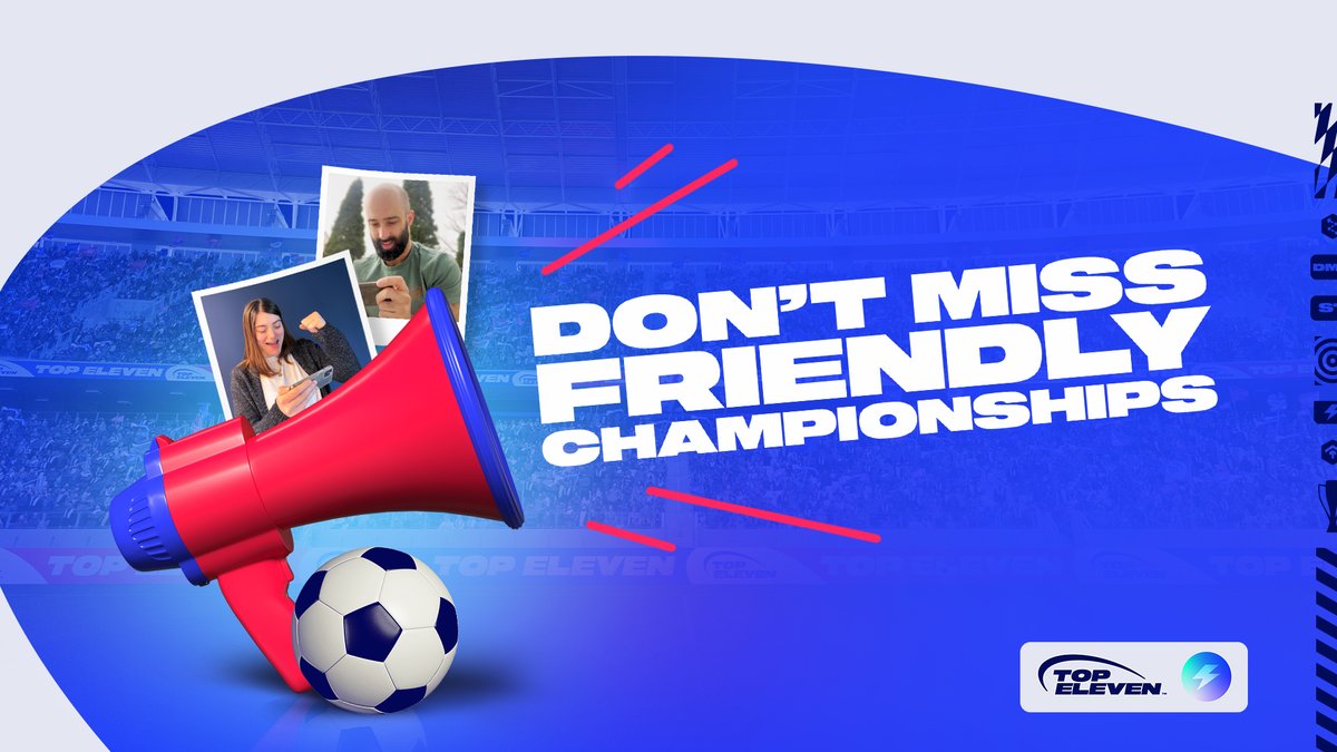 Ready for a bit of friendly rivalry, Managers? 🤝 Don't miss out on a chance to showcase your skills on the pitch to your friends! #TopEleven