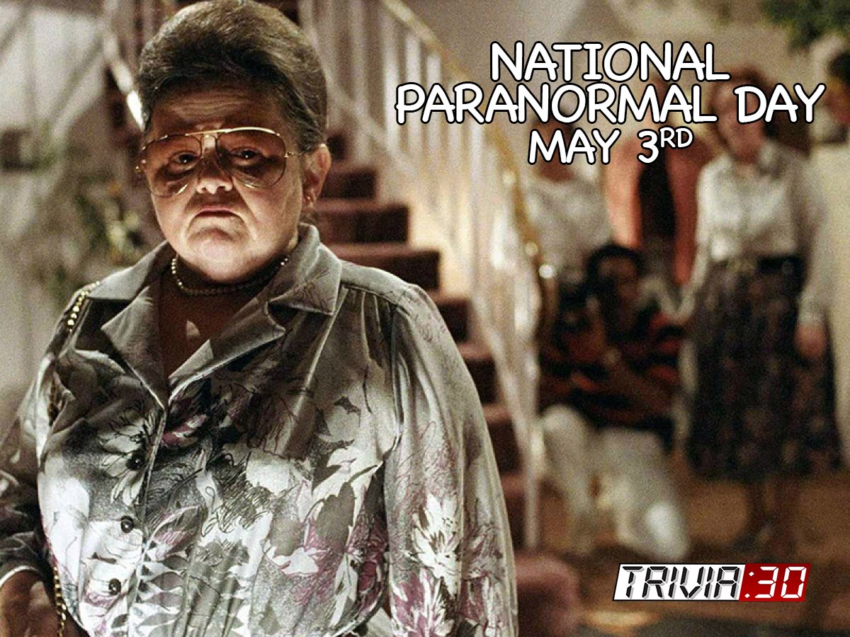 'But I do believe in the paranormal, that there are things our brains just can't understand.' — Art Bell 👻 👻 👻 
#trivia30 #wakeupyourbrain #NationalParanormalDay #ParanormalDay #paranormal #Poltergeist #ghost #haunted #ghosts #supernatural #spirit #haunting #hauntedhouse