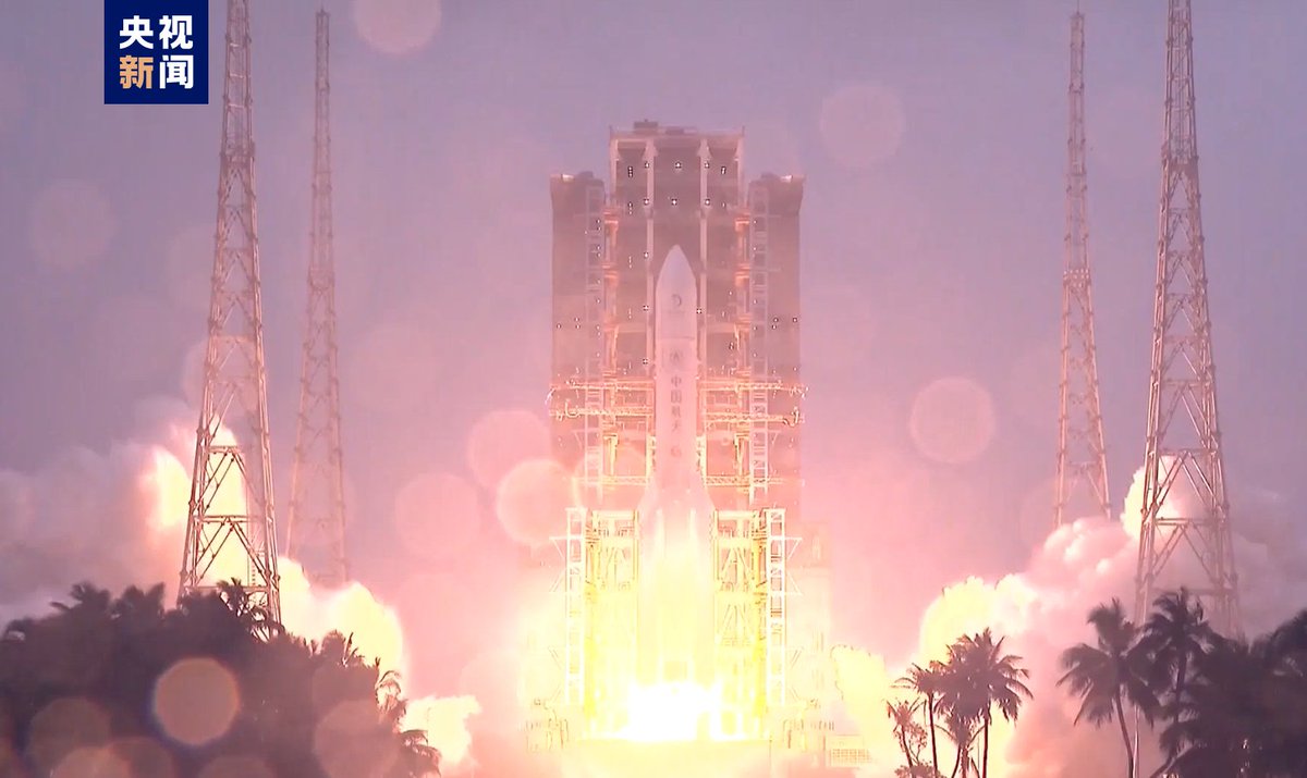 Exciting moment for stargazers worldwide! The launch of #ChangE6 has been confirmed a complete success, announced the China National Space Administration globaltimes.cn/page/202405/13…