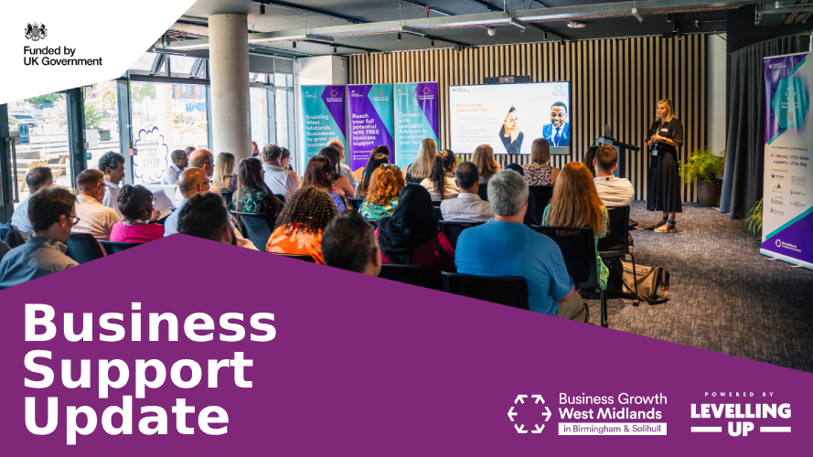 Join Us for the Solihull &amp; Birmingham Business Support Update! 🌟

📅 Date: Tuesday, June 18, 2024 | 09:30 - 13:00
📍 Location: Cranmore Avenue Shirley B90 4LF

🎟️ RSVP: Click here for more info and to register
lnkd.in/eedWrVqV